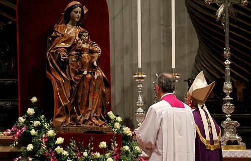 Pope Francis: Mary is the 'mother of forgiveness'